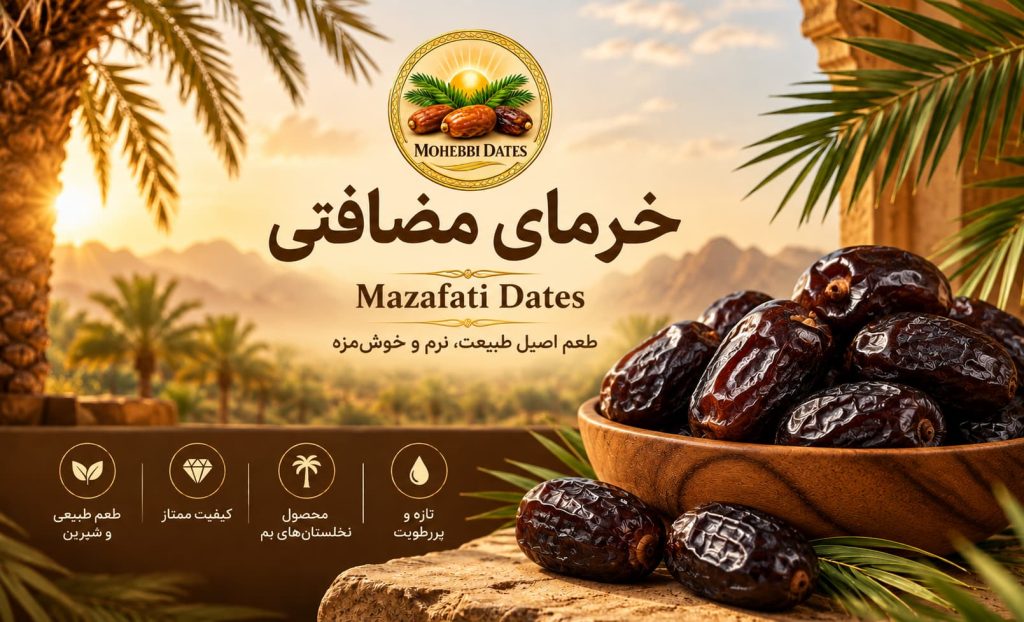 خرمای مضافتی (Mazafati Dates)